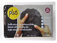Argile sans cuisson plus - noir - 1 kilogram