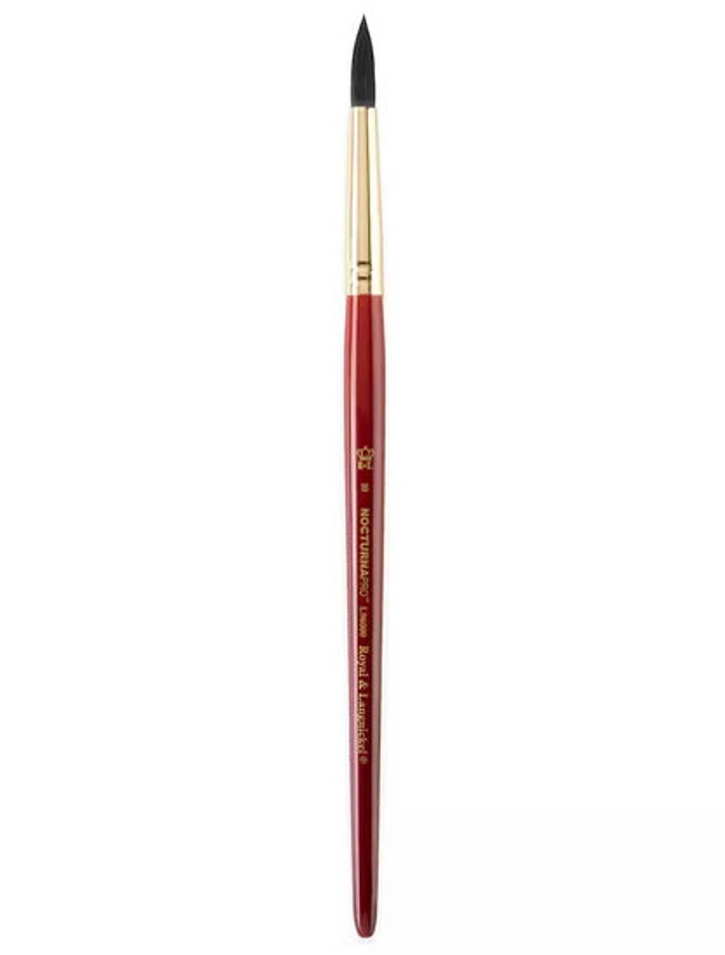 Pinceau nocturna rond à manche court #10