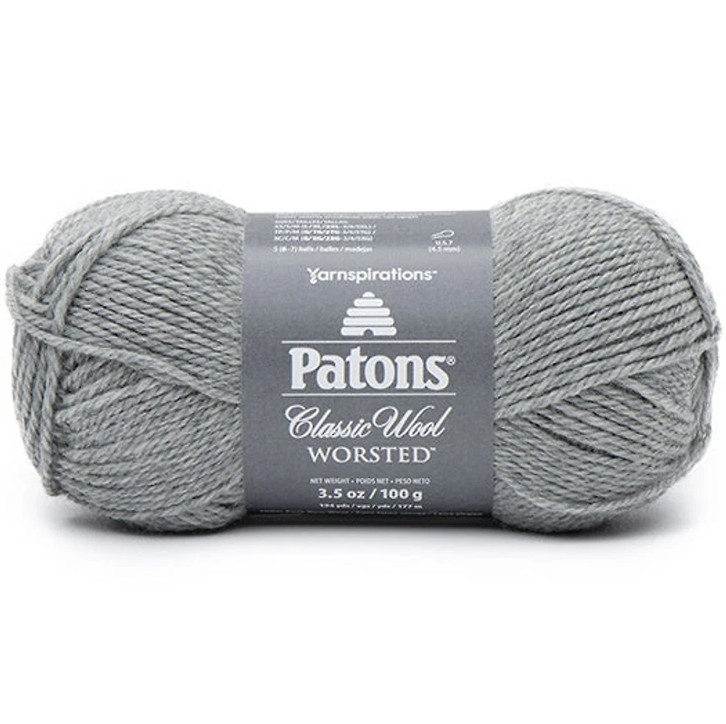 Fil classic wool #4 - 100gr - melange gris