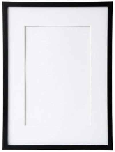 Cadre photo en bois noir