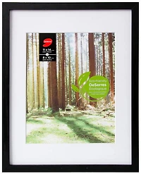 Photo Frame Wood Black - 16X20" mat 11X14"