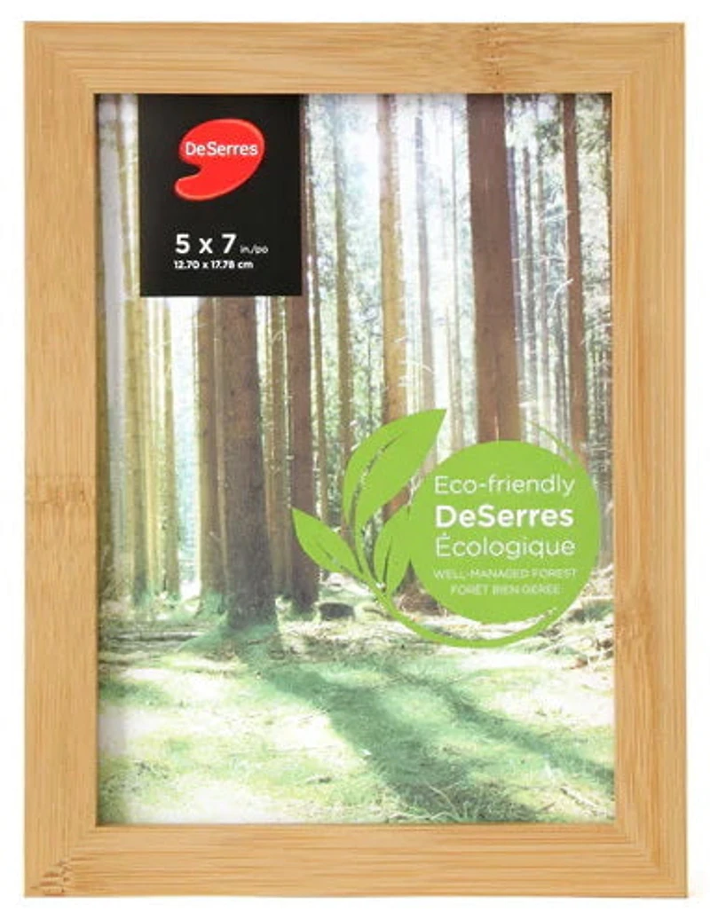 Photo Frame Bamboo Natural