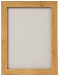 Photo frame bamboo natural - 16x20 in mat 11x14