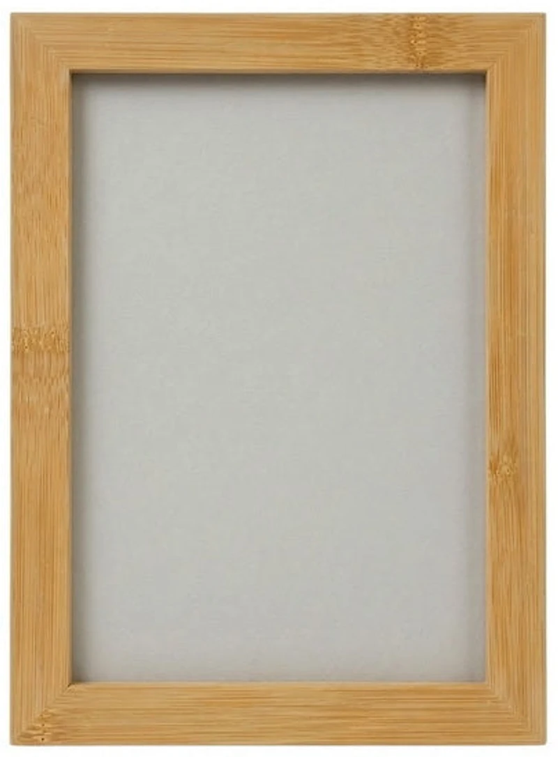 Cadre photo en bambou naturel - 3x4po