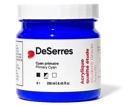 Student Acrylic Primary Cyan