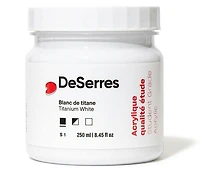 Acrylque étude blanc de titane - 250ml