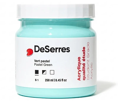 Acrylique étude vert pastel - 250ml