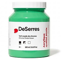 Acrylique étude vert oxyde de chrome - 500ml