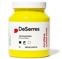Student Acrylic Primary Yellow - 500ml