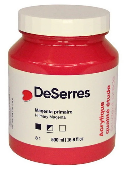 Student Acrylic Primary Magenta - 500ml