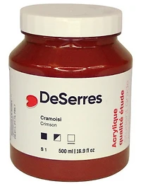 Student Acrylic Crimson