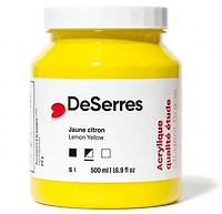 Student Acrylic Lemon Yellow - 500ml