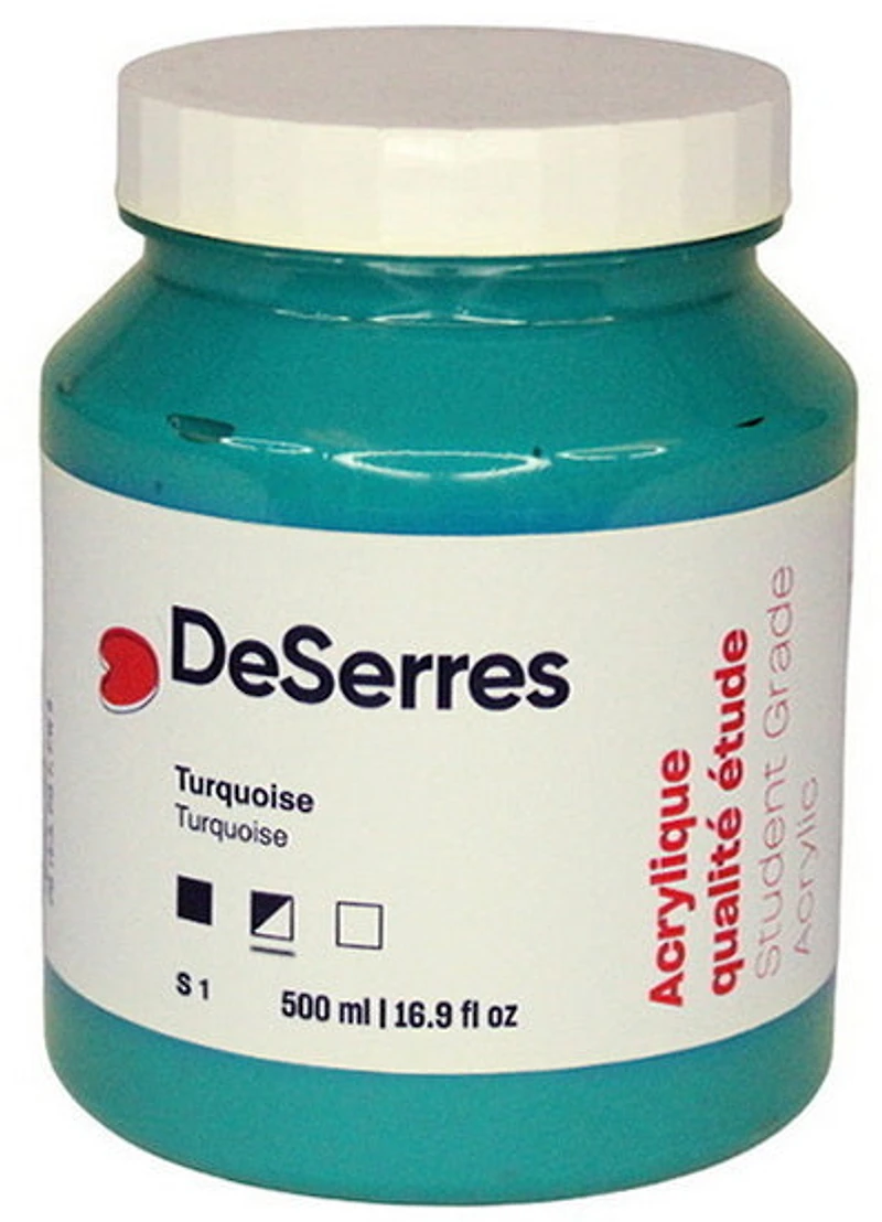 Acrylique étude 500ml -turquoise