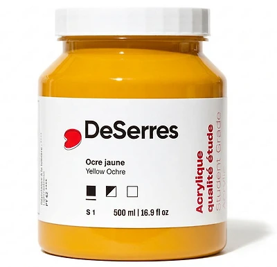 Student Acrylic Yellow Ochre