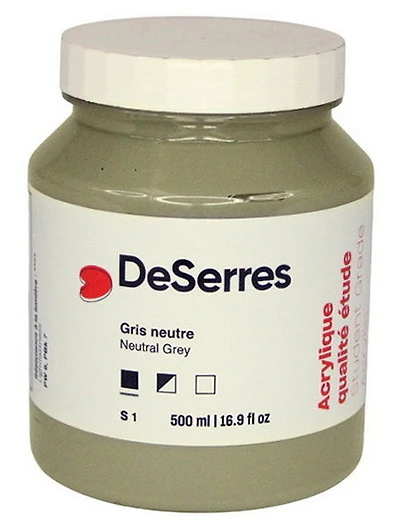 Student Acrylic Neutral Grey