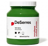Student Acrylic Olive Green - 500ml