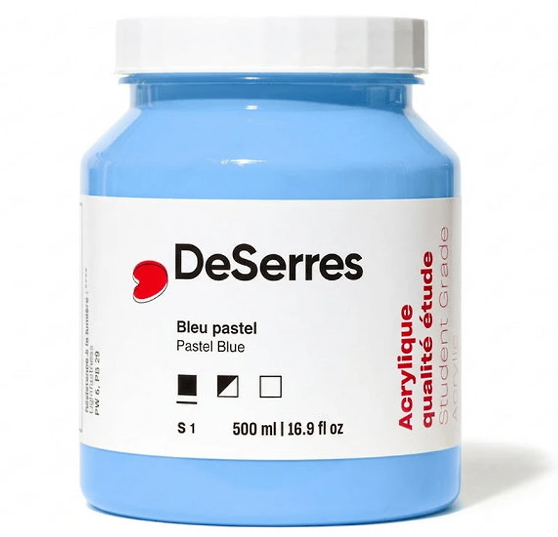 Student Acrylic Pastel Blue - 500ml