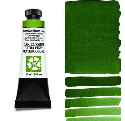 Aquarelle tube vert oxyde de chrome s1 - 15ml