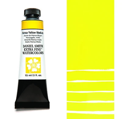 Aquarelle tube jaune de hansa moyen  s2 - 15ml