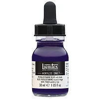 Encre acrylique bleu phthalocyanine nuance rouge- 30ml