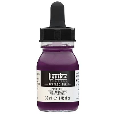 Encre acrylique violet prismatique - 30ml