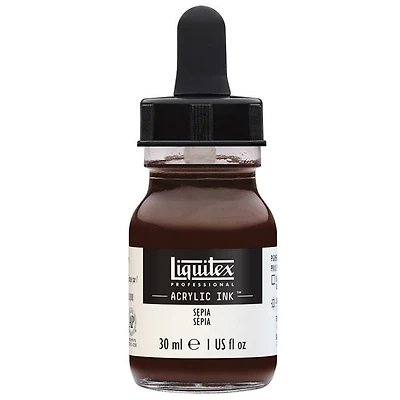 Encre acrylique sépia - 30ml