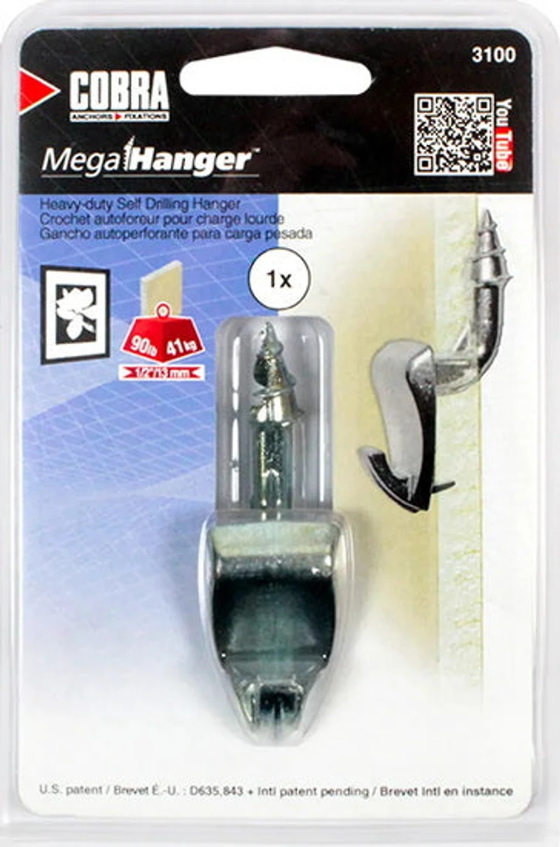 Crochet megahanger® - zinc