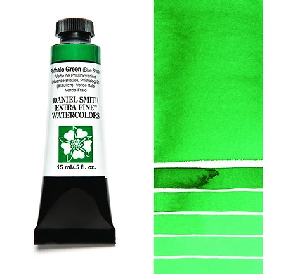 Aquarelle tube verte phtalocyanine (nu. bleue) s1 - 15ml