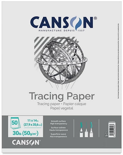 Bloc papier calque - 30lbs