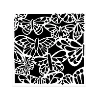 Pochoir  papillons- 6x6po