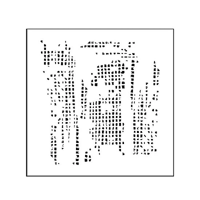 Stencil  Tile Texture- 6X6"