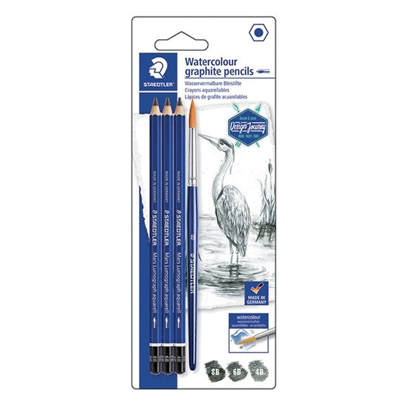 Ens. aquarelle lumograph