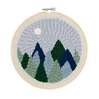 Punch Needle Set Mountains