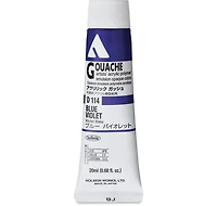 Gouache acryla violet bleu série a - 20ml