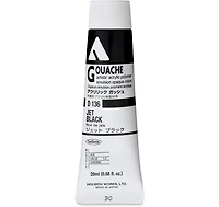 Gouache acryla noir de jais série a - 20ml