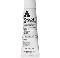 Gouache acryla blanc de titane série a - 20ml