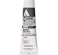 Acryla Gouache Neutral Grey #4 Series A - 20ml