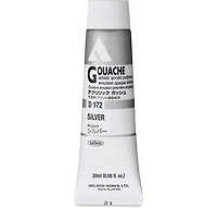 Gouache acryla argent série c - 20ml