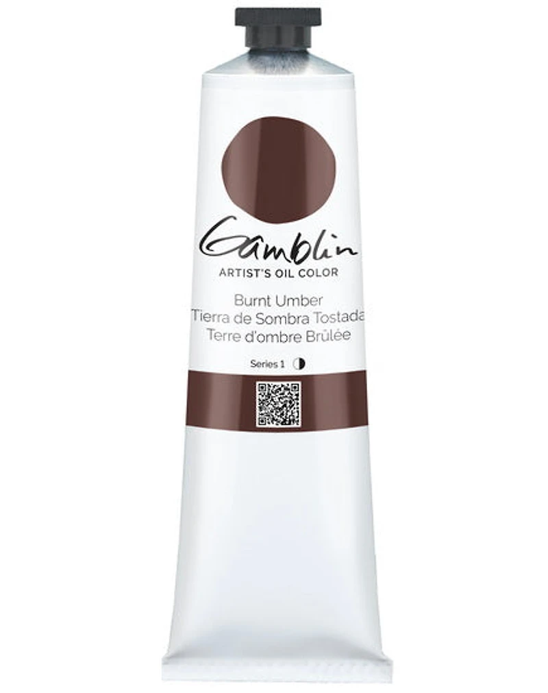 Oil Tube Burnt Umber - 150ml Series 1