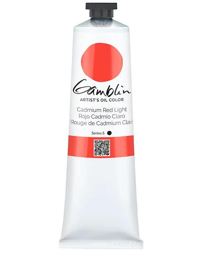 Oil Tube Cadmium Red Light - 150ml Series  5