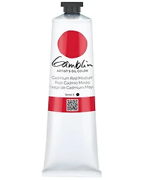 Huile rouge cadmium moyen - 150ml série 5