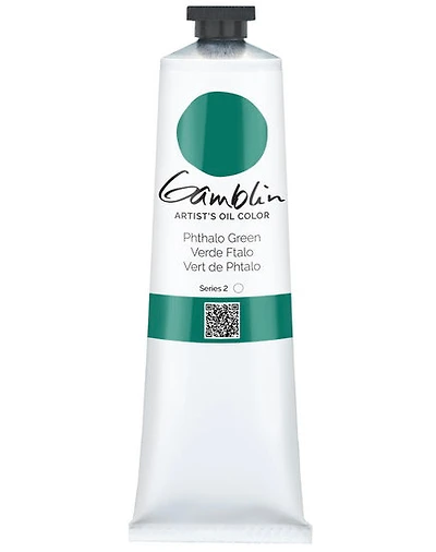 Huile vert phtalo - 150ml série 2