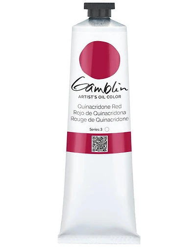 Huile rouge quinacridone - 150ml série 3
