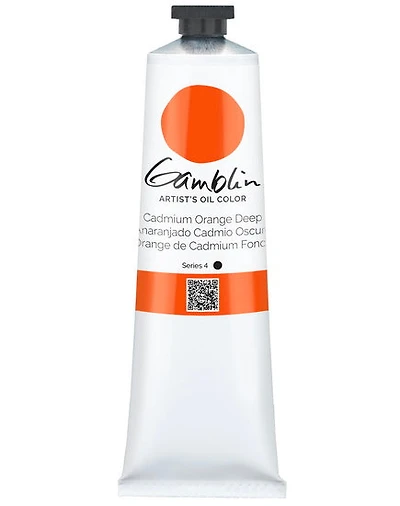 Huile orange cadmium foncé - 150ml série 4