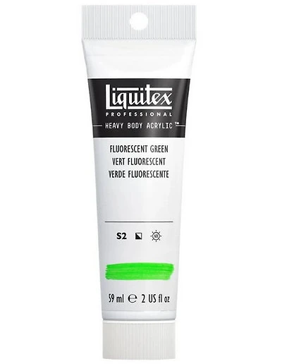 Acrylique hv - 2oz - vert fluorescent - s2