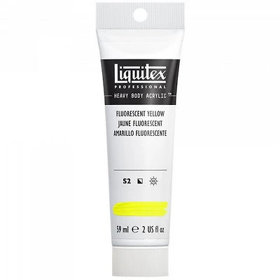 Acrylique hv - 2oz - jaune fluorescent - s2