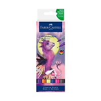 Ens. 6 marqueurs double pointe goldfaber aqua fantaisie