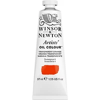 Huile artiste - 37ml - orange transparent - s4