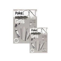 Bloc collé techniques mixtes paint'on