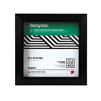 Cadre boîtier noir - 12x12po